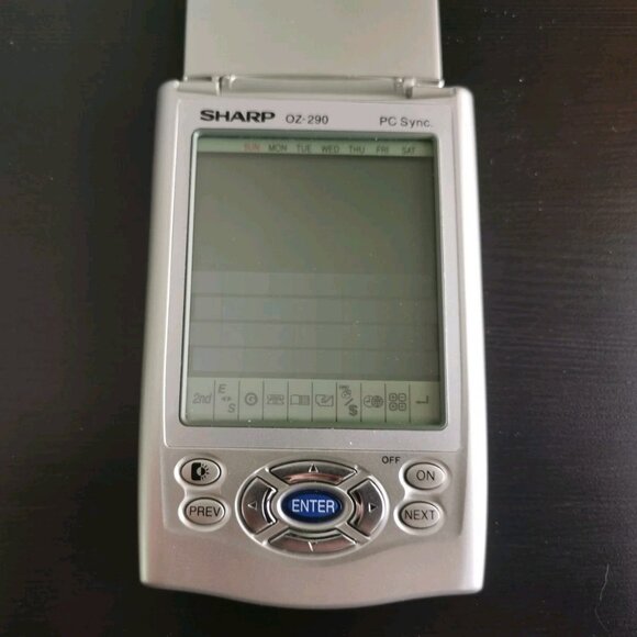 SHARP Wizard OZ-290 Handheld Portable Electronic Organizer PDA - Non-Tested - Picture 1 of 4